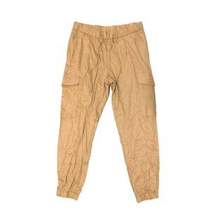 Tommy Hilfiger Size Small Beige Jogger Pantalon de Jogging Lightweight Pants